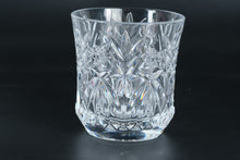 Load image into Gallery viewer, Pair of Cut Crystal Double Old Fashioned Glasses
