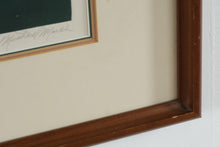 Load image into Gallery viewer, “Sienna Fern” Monoprint by Michael March – Framed Art Print – 26" x 30"