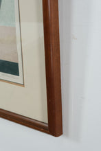 Load image into Gallery viewer, “Sienna Fern” Monoprint by Michael March – Framed Art Print – 26" x 30"