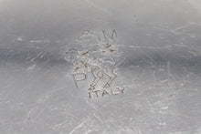 Load image into Gallery viewer, Italian Silver Wire Fruit Basket – Oval Decorative Bowl with Pedestal Base