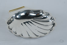 Load image into Gallery viewer, Vintage Summit Italy 18 10 Stainless Steel Seashell Serving Dish Two Tone