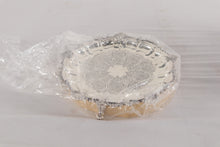 Load image into Gallery viewer, Footed Sterling Silver Platter w/ Cordial Cups