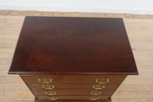 Load image into Gallery viewer, Cherry Queen Anne Silver Chest, 4 Drawer Dining Room Storage Chest