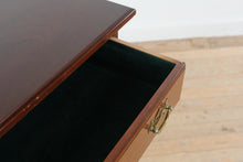 Load image into Gallery viewer, Cherry Queen Anne Silver Chest, 4 Drawer Dining Room Storage Chest