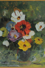 Load image into Gallery viewer, Pair of Framed Simone Mounier Floral Prints Abstract Still Life 17 x 21