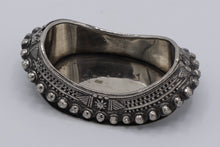 Load image into Gallery viewer, Antique Moroccan Silver Trinket Box – Converted from Tribal Anklet Jewelry