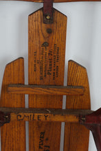 Load image into Gallery viewer, Antique Flexible Flyer No. 55J Wooden Sled – 25" x 55" – Original Paint & Graphics – Classic American Snow Sled