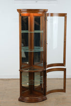 Load image into Gallery viewer, Pulaski Rounded Front Corner Curio Cabinet with Mirrored Back