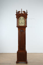 Load image into Gallery viewer, Sligh “John Goddard Newport” Grandfather Clock – Handcrafted Cherry Longcase Clock