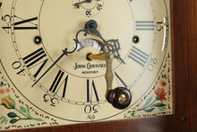 Load image into Gallery viewer, Sligh “John Goddard Newport” Grandfather Clock – Handcrafted Cherry Longcase Clock