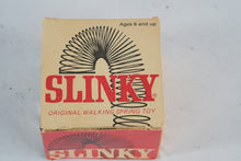 Load image into Gallery viewer, Vintage Slinky Original Walking Spring Toy With Box James Industries USA