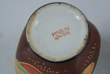 Load image into Gallery viewer, Vintage Japanese Satsuma Style Porcelain Vases Pair Geisha Moriage 5 Inch
