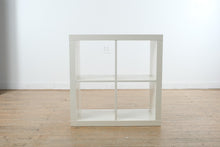 Load image into Gallery viewer, White 4 Cube Storage Shelf Bookcase Open Display Unit