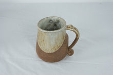 Load image into Gallery viewer, Vintage Stoneware Character Face Mug Whimsical Pottery Coffee Cup