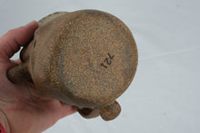 Load image into Gallery viewer, Vintage Stoneware Character Face Mug Whimsical Pottery Coffee Cup