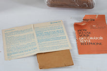 Load image into Gallery viewer, Vintage Snoopy Woodstock Telephone Design Line Peanuts Phone With Box 1980s