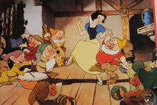 Load image into Gallery viewer, Disney Snow White and Seven Dwarfs 1994 Commemorative Lithograph 16 x 12