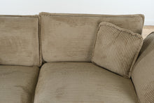 Load image into Gallery viewer, Modern Corduroy Cloud Loveseat with Ottoman