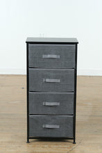 Load image into Gallery viewer, 4-Drawer Fabric Storage Organizer – 18” W x 12” D x 36” H