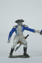Load image into Gallery viewer, Vintage Cast Metal Revolutionary War Toy Soldiers Blue Uniform Lot
