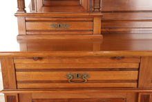 Load image into Gallery viewer, Solid Mahogany Art Nouveau Step Back Cupboard
