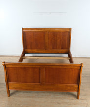 Load image into Gallery viewer, Schneider Forest Queen Size Sleigh Bed - Solid Wood