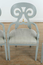 Load image into Gallery viewer, Somerset Bay Two-Tone Painted Scrollback Armchairs (Set of 4)