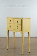 Load image into Gallery viewer, Elegant Yellow Console Table with Long Cabriole Legs