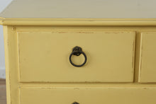 Load image into Gallery viewer, Elegant Yellow Console Table with Long Cabriole Legs