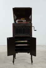 Load image into Gallery viewer, Sonora Wind Up Phonograph Cabinet Record Player