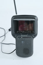 Load image into Gallery viewer, Sony Watchman Portable TV AM FM Radio