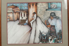 Load image into Gallery viewer, South American Woman with Idols Framed Print