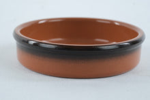 Load image into Gallery viewer, Arbresa Spain Terracotta Tapas Dish 4 75 Inch Brown Black Ceramic Ramekin