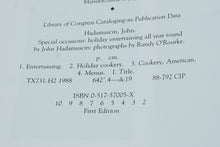 Load image into Gallery viewer, Special Occasions: Holiday Entertaining All Year Round by John Hadamuscin (1988, 1st Edition, Hardcover)