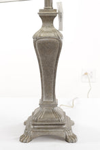 Load image into Gallery viewer, Speckled Pewter Metal Table Lamp