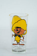 Load image into Gallery viewer, 1973 Speedy Gonzales Pepsi Collector Series Warner Bros Glass