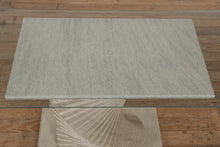Load image into Gallery viewer, Spiral Stacked Console Table with Glass Top