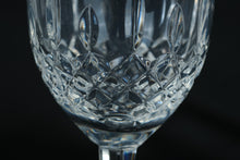 Load image into Gallery viewer, Spode Cut Crystal Wine Goblets with Diamond & Leaf Pattern, Set of 5