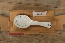 Load image into Gallery viewer, Longaberger Woven Traditions Classic Blue Pottery Spoon Rest – New in Box (1996)