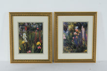 Load image into Gallery viewer, Framed Greg Singley Spring Medley Art Prints Pair Floral Garden Impressionist Decor