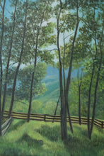Load image into Gallery viewer, 1981 Original Oil Painting Spring Time AW Mitchell Framed Landscape Art