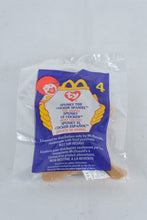 Load image into Gallery viewer, 1999 Ty Beanie Baby “Spunky the Cocker Spaniel” – McDonald’s Teenie Beanie Baby #4 (Unopened Bag)