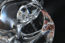 Load image into Gallery viewer, Pair Villeroy & Boch Crystal Squirrel Figurines 4” Tall Clear Art Glass