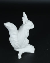 Load image into Gallery viewer, Kaiser Germany White Bisque Porcelain Squirrel Figurine – #486