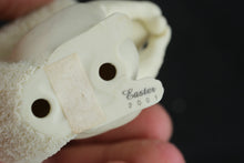 Load image into Gallery viewer, Department 56 Easter 2001 White Flocked Squirrel Figurine Spring Decor