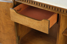 Load image into Gallery viewer, Marble Top Cabinet with Paneled Doors By Stanley Furniture