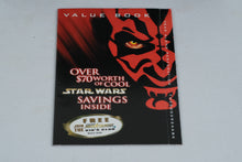 Load image into Gallery viewer, 🎞️ Star Wars: Episode I – The Phantom Menace (1999) – VHS | Digitally Mastered | Includes Promo Booklet