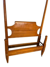 Load image into Gallery viewer, Pair of Statton Solid Cherry Quarter Tester Single Beds