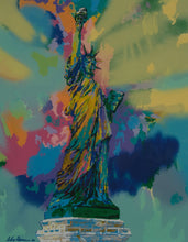 Load image into Gallery viewer, "Statue of Liberty" by LeRoy Neiman – Framed 1986 Print
