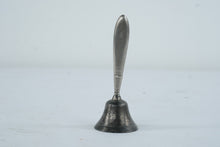 Load image into Gallery viewer, Vintage Sterling Silver Hand Bell Table Bell 5 Inch 60 Grams Patina